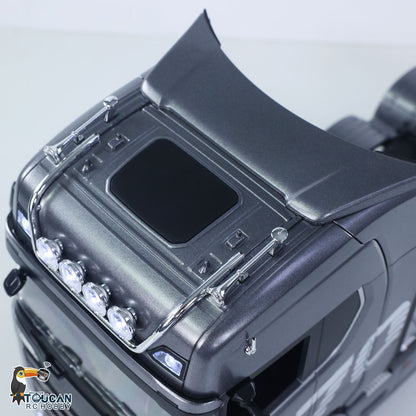 Fast Free Shipping 1/18 Plastic 6X4 Remote Control Tractor Truck SC 770S 1501 RWD RC Lorry Vehicle Light Ready to Run Model Toys