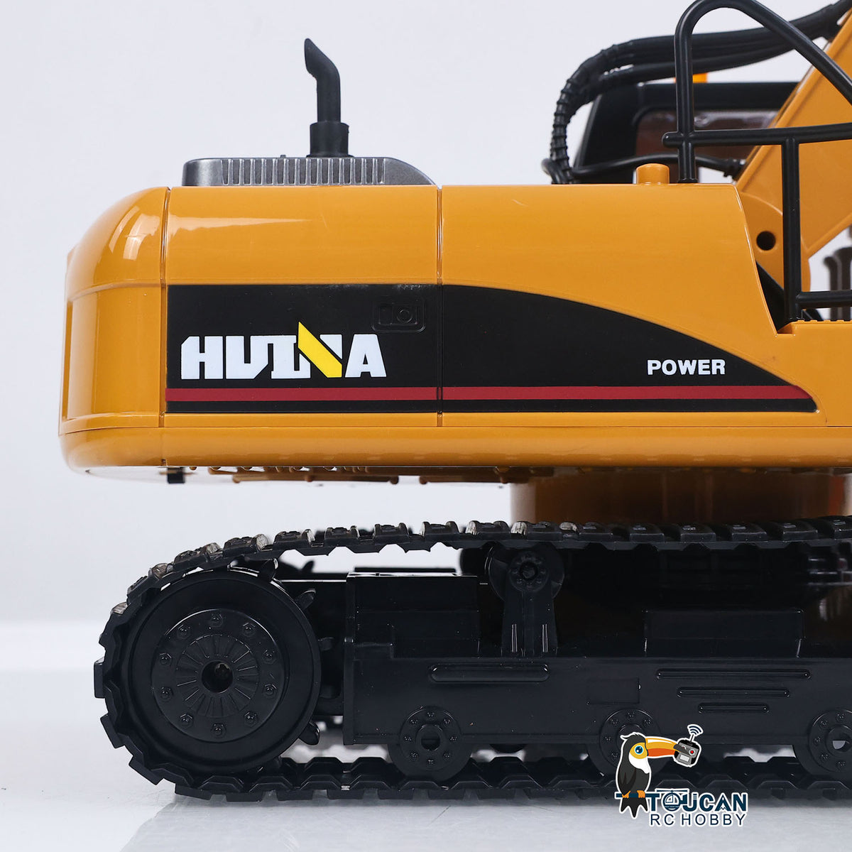 HUINA 1/14 RC Electric Excavator 1535 Remote Control Digger 15CH 2.4G Radio Finished Toy Model Battery Sound Light Effects