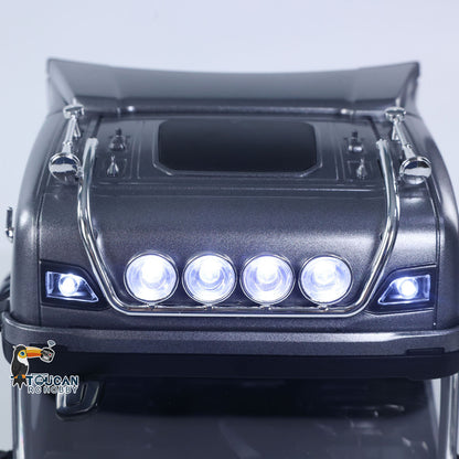 Fast Free Shipping 1/18 Plastic 6X4 Remote Control Tractor Truck SC 770S 1501 RWD RC Lorry Vehicle Light Ready to Run Model Toys