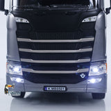 1/18 Plastic 6X4 Remote Control Tractor Truck SC 770S 1501 RWD RC Lorry Vehicle Light Sound RTR Model Toys for Adults