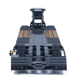 1 Meter Long! Metal 1/14 Heavy Duty 2Axle Low Flatbed Trailer for TAMIYA LESU Radio Control Tractor Truck RC Bulldozer Excavator