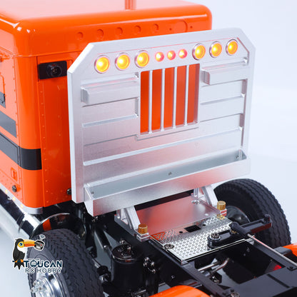 In Stock TOUCAN 1/14 8x4 Tractor Truck 56344 Remote Control Construction Truck Lifting Steering Axle 3-Speed Smoke Unit Light Sound System RTR Model