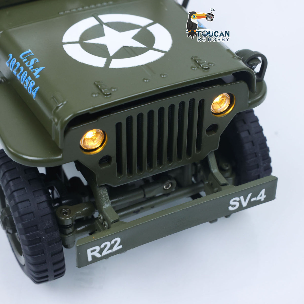 1/16 Remote Control Off Road Vehicle 4*4 Electric RC Military Truck Model Metal Car Shell Drive Shafts Chassis Rail Gears RTR