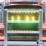 TOUCAN 1/14 8x4 Tractor Truck 56344 Remote Control Construction Truck Lifting Steering Axle 3-Speed Smoke Unit Light Sound System RTR Model