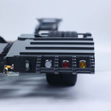 1 Meter Long! Metal 1/14 Heavy Duty 2Axle Low Flatbed Trailer for TAMIYA LESU Radio Control Tractor Truck RC Bulldozer Excavator