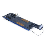 1 Meter Long! Metal 1/14 Heavy Duty 2Axle Low Flatbed Trailer for TAMIYA LESU Radio Control Tractor Truck RC Bulldozer Excavator