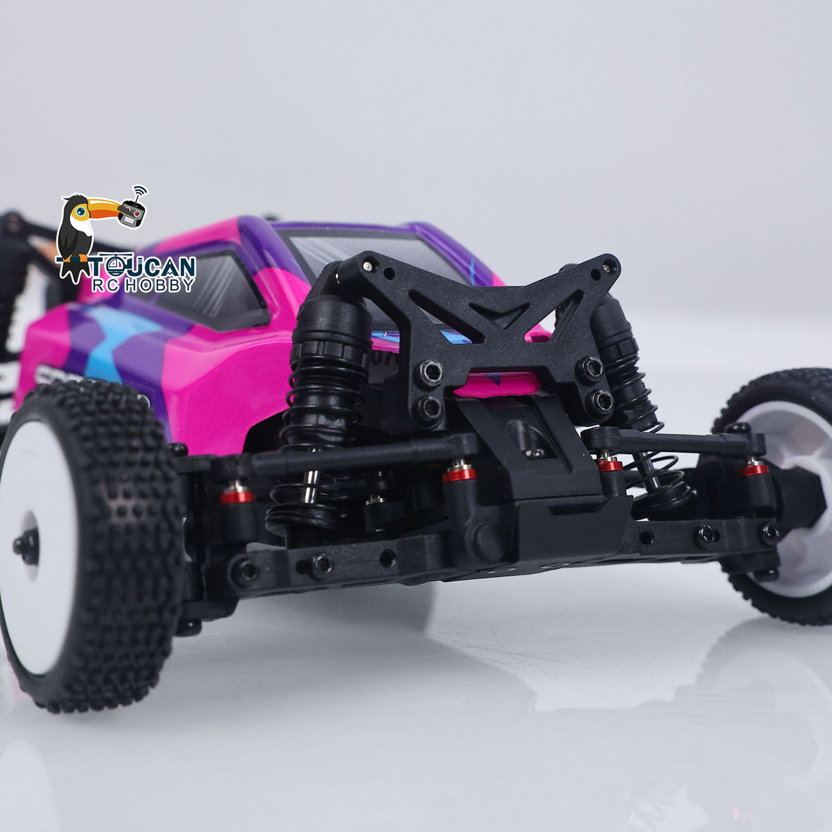 TOUCAN RC HOBBY Hobby Plus 1/24 2WD RC Desert Car Remote Control Off Road Vehicle Speck-B RTR Motor 28A ESC 5G Servo No Light Sound System