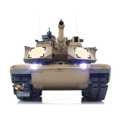 Henglong 1/16 TK7.0 Plastic USA M1A2 Abrams 3918 German Leopard2A6 3889 RTR RC Tank BB Infrared Combat Smoke Barrel Recoil Sound Light System