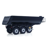 Fast Free Shipping Kabolite 1/14 Metal Remote Control 3Axles Electric Lifting Semi Trailer Dumper for RC Tractor Truck SC 770S 100