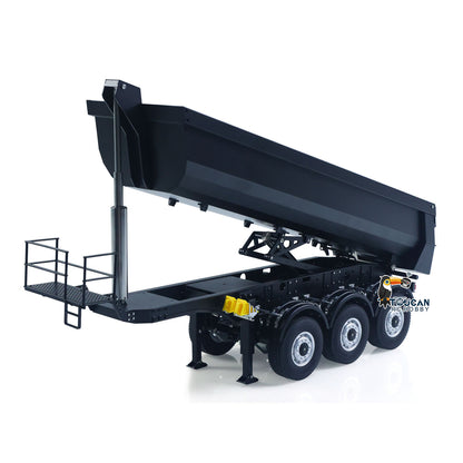 TOUCAN RC HOBBY Fast Free Shipping Kabolite 1/14 Metal Remote Control 3Axles Electric Lifting Semi Trailer Dumper for RC Tractor Truck SC 770S 100