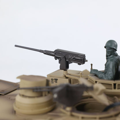 Henglong 1/16 2.4G TK7.0 Plastic USA Abrams M1A2 3918 RTR RC Tank Military Vehicle Model with BB IR Smoke Sound Light Metal Barrel