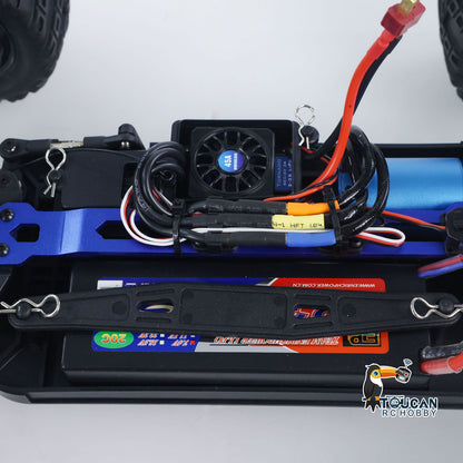 PVC-Schale VRX RH1066 1/10 Fernbedienung Off-Road-Auto RC Elektro Monster Truck 45A ESC 3650 Bürstenloser Motor Stoßdämpfer
