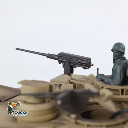 Henglong 1/16 TK7.0 Plastic USA M1A2 Abrams 3918 German Leopard2A6 3889 RTR RC Tank BB Infrared Combat Smoke Barrel Recoil Sound Light System