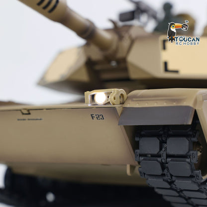Henglong 1/16 TK7.0 Plastic USA M1A2 Abrams 3918 German Leopard2A6 3889 RTR RC Tank BB Infrared Combat Smoke Barrel Recoil Sound Light System