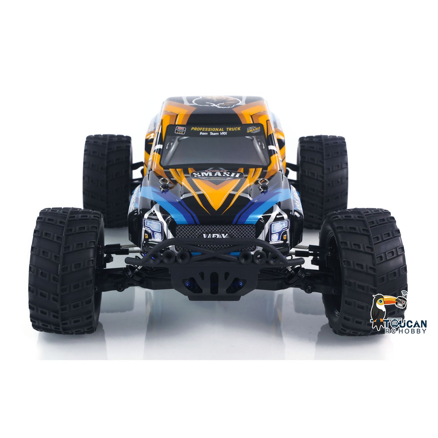 PVC-Schale VRX RH1066 1/10 Fernbedienung Off-Road-Auto RC Elektro Monster Truck 45A ESC 3650 Bürstenloser Motor Stoßdämpfer