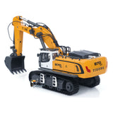 Fast Free Shipping 1/50 Electric RC Excavator K970 Remote Control Digger Construction Car Metal Bucket Tracks Lights Sounds Finished Model Toys