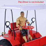 Kingkong 1/10 RC Farm Tractor Car Model DONKEY T16 4x2 Transport Vehicle Motor 2Speed Gearbox Axle Lock Servo 6CH Radio Light