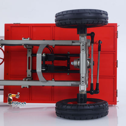 Kingkong 1/10 RC Ackerschlepper Automodell DONKEY T16 4x2 Transportfahrzeug Motor 2-Gang-Getriebe Achssperre Servo 6CH Radio Licht