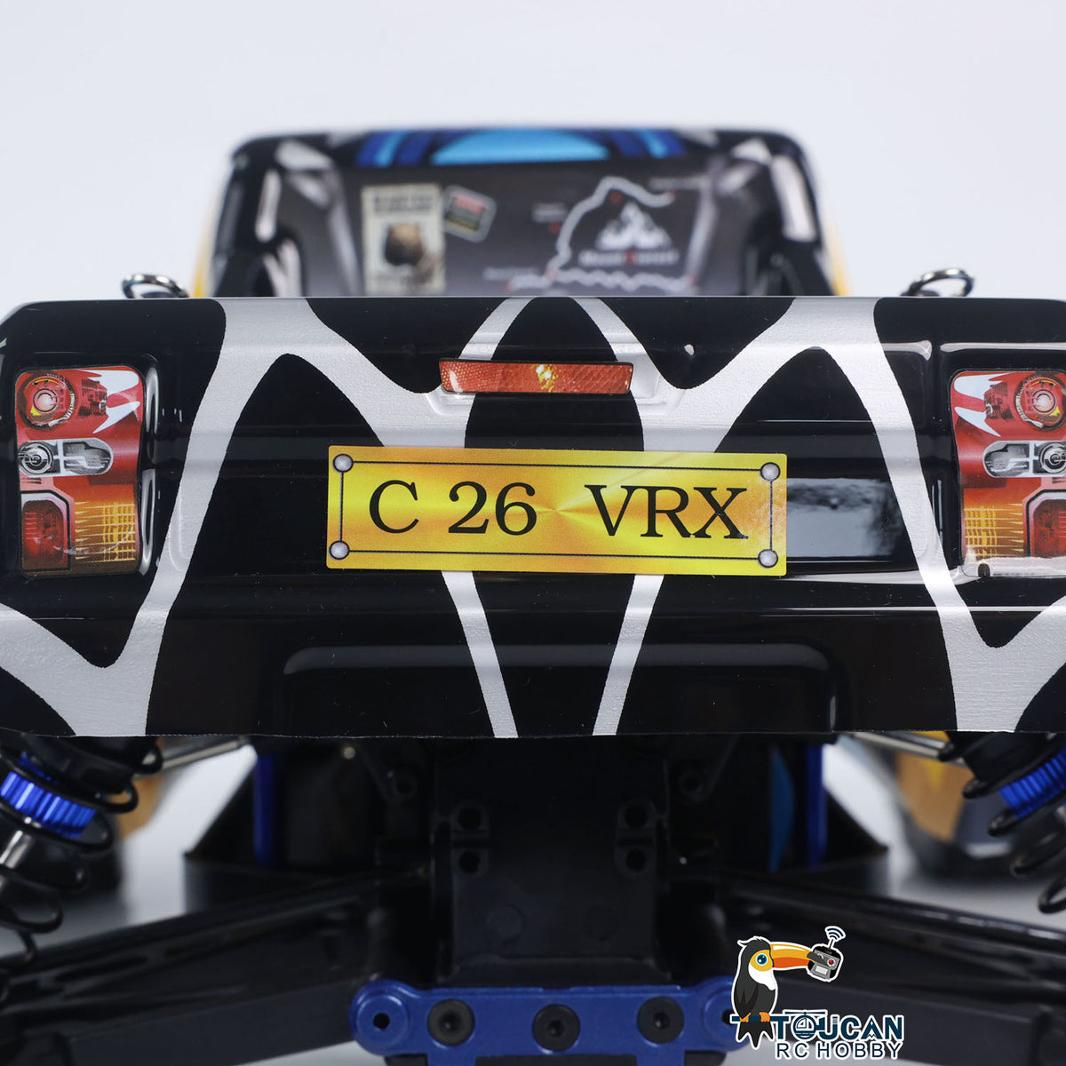 PVC-Schale VRX RH1066 1/10 Fernbedienung Off-Road-Auto RC Elektro Monster Truck 45A ESC 3650 Bürstenloser Motor Stoßdämpfer