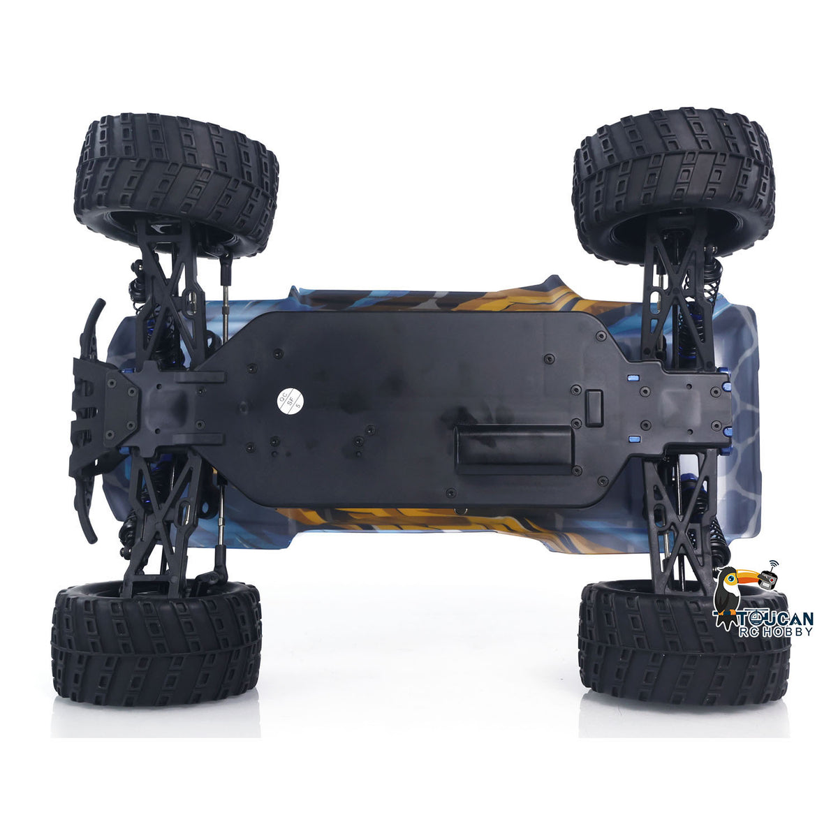 PVC-Schale VRX RH1066 1/10 Fernbedienung Off-Road-Auto RC Elektro Monster Truck 45A ESC 3650 Bürstenloser Motor Stoßdämpfer