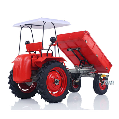 Kingkong 1/10 RC Ackerschlepper Automodell DONKEY T16 4x2 Transportfahrzeug Motor 2-Gang-Getriebe Achssperre Servo 6CH Radio Licht