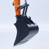 CUT Model Metal 1/14 Remote Control Hydraulic Excavator LR914 RC Tracked Digger 5CH Valve RTR Engineering Vehicle Lights Sounds