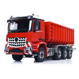 Toucanhobby G88 1/14 Metal 8x8 RC Hydraulic Roll on Roll off Dump Truck 3 Speed Transmission Differential Lock Rear Axle Steering for Modelers