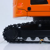 CUT Model Metal 1/14 Remote Control Hydraulic Excavator LR914 RC Tracked Digger 5CH Valve RTR Engineering Vehicle Lights Sounds