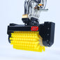 CUT Model Metal Electric Vibrating Tamper/Sweeper/Hydraulic Inclined Wide/Clamshell Bucket/Log Grapple/Wrist for 1/14 RC Excavator LR914 PRO MAX DIY Models
