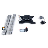 LESU 1/14 Metal Remote Control Hydraulic Tracked Excavator KIT Aoue PC500 RC Digger 7Ways Valve 3MAP Light System DIY Model