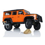 1/10 Scale YIKONG RC Crawler Car 2Speed W/ Motor ESC Servo Radio Controller Light for 4x4 Off Road Vehicle Model
