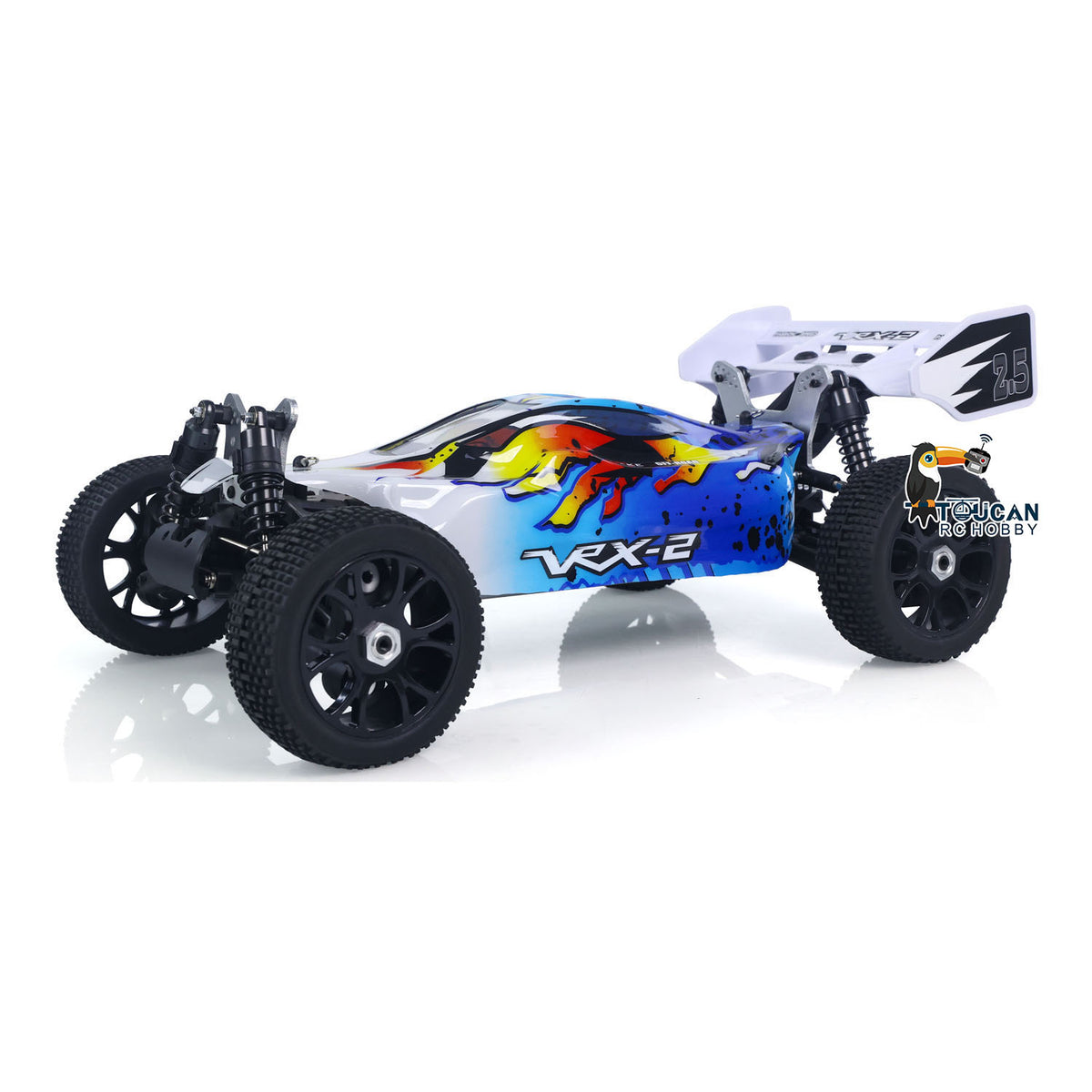 1/8 VRX RH812 Fernbedienung Geländewagen AWD High Speed RC Modellauto 6KG Servo Metall Obere Querlenker Heckflügel Ladegerät