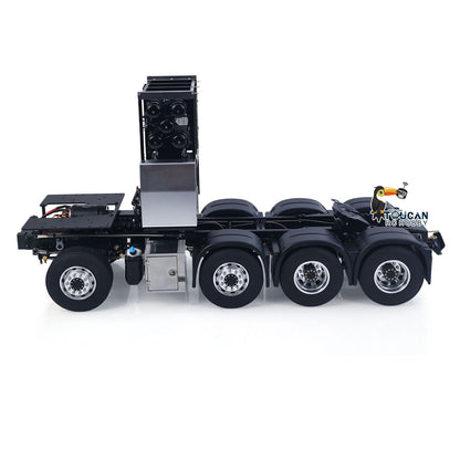 In Stock TOUCAN RC HOBBY LESU Metal RC Assembled Heavy-duty Chassis for 1/14 Scale 1851 3363 Tractor Truck 3 Speed Transmission Highline Equipment Rack Truck UpgradeParts