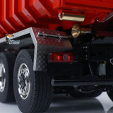 Toucanhobby G88 1/14 Metal 8x8 RC Hydraulic Roll on Roll off Dump Truck 3 Speed Transmission Differential Lock Rear Axle Steering for Modelers