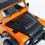 1/10 Scale YIKONG RC Crawler Car 2Speed W/ Motor ESC Servo Radio Controller Light for 4x4 Off Road Vehicle Model