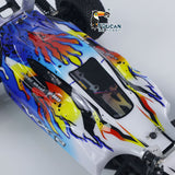 1/8 VRX RH812 Remote Control Off Road Vehicle AWD High Speed RC Model Car 6KG Servo Metal Upper Control Arms Rear Wing Charger