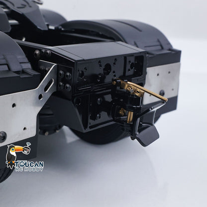 In Stock TOUCAN RC HOBBY LESU Metal RC Assembled Heavy-duty Chassis for 1/14 Scale 1851 3363 Tractor Truck 3 Speed Transmission Highline Equipment Rack Truck UpgradeParts
