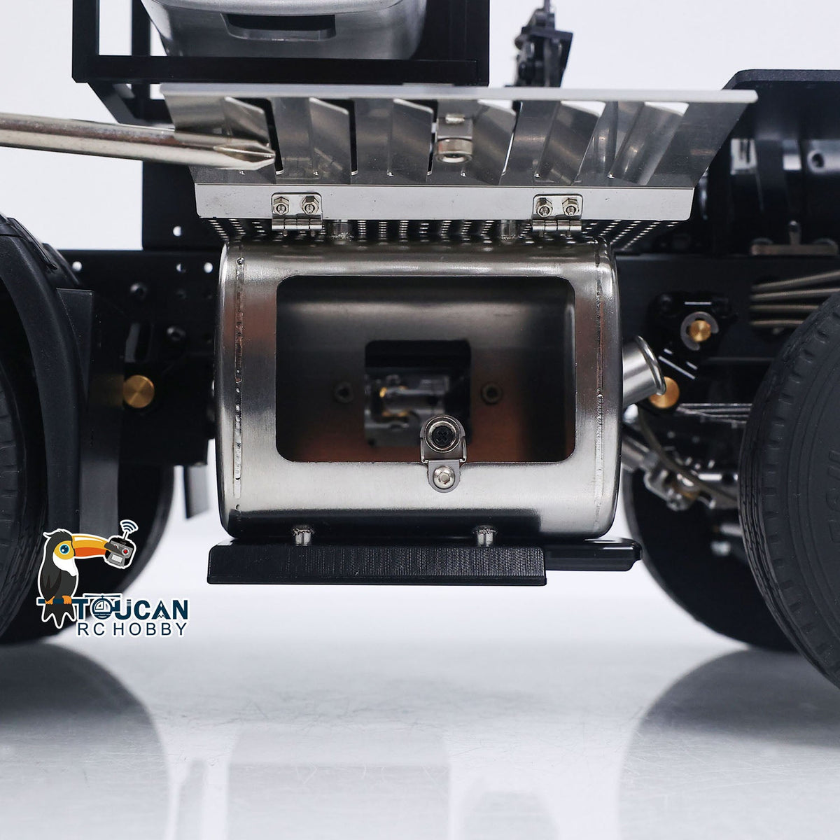 In Stock TOUCAN RC HOBBY LESU Metal RC Assembled Heavy-duty Chassis for 1/14 Scale 1851 3363 Tractor Truck 3 Speed Transmission Highline Equipment Rack Truck UpgradeParts