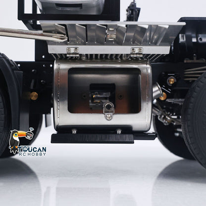 In Stock TOUCAN RC HOBBY LESU Metal RC Assembled Heavy-duty Chassis for 1/14 Scale 1851 3363 Tractor Truck 3 Speed Transmission Highline Equipment Rack Truck UpgradeParts