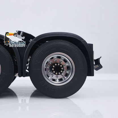 In Stock TOUCAN RC HOBBY LESU Metal RC Assembled Heavy-duty Chassis for 1/14 Scale 1851 3363 Tractor Truck 3 Speed Transmission Highline Equipment Rack Truck UpgradeParts