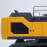 1/14 Hydraulic RC Metal Excavator Ready to Run for Model 945 Remote Control Trucks With Light Rotating Light Hydraulic System