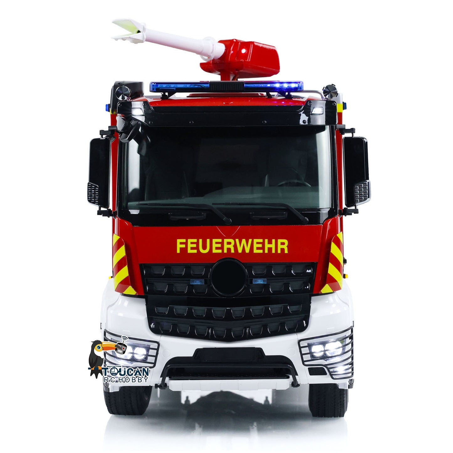 4x2 1/14 RC Feuerwehrfahrzeuge 3-Gang-Getriebe Funkgesteuertes Feuerwehrauto Drei-Gang-Getriebe Beleuchtungs- und Soundsystem