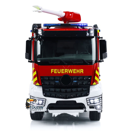 4x2 1/14 RC Feuerwehrfahrzeuge 3-Gang-Getriebe Funkgesteuertes Feuerwehrauto Drei-Gang-Getriebe Beleuchtungs- und Soundsystem