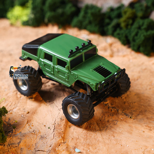 TOUCAN RC HOBBY JABAILE 3604 1/36 4WD Plastic Remote Controlled Off-Road Vehicles Mini Crawler Car Radio Battery Light System RTR No Sound