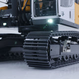 1/14 Hydraulic RC Metal Excavator Ready to Run for Model 945 Remote Control Trucks With Light Rotating Light Hydraulic System