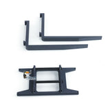 Metal Manual Quick Coupler Fork for JDModel JDM-198 ZW370 RC Hydraulic Loader Model DIY Radio Controlled Construction Vehicle