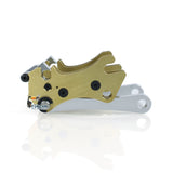 Metal Manual Quick Coupler Fork for JDModel JDM-198 ZW370 RC Hydraulic Loader Model DIY Radio Controlled Construction Vehicle