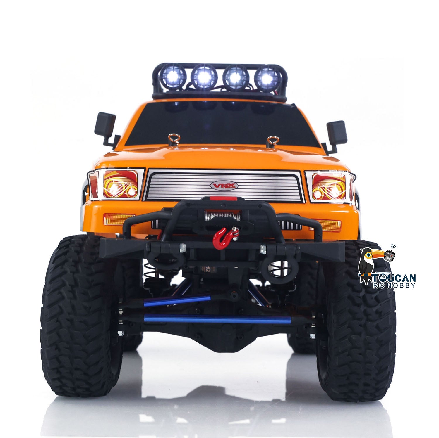 hobbysoul Lot de 4 pneus RC 2.2 Crawler Terrain avec Insert en Mousse Souple Hauteur : 145 mm hobbysoul Lot de 4 pneus RC 2.2 Crawler Terrain avec Insert en Mousse Souple Hauteur : 145 mm