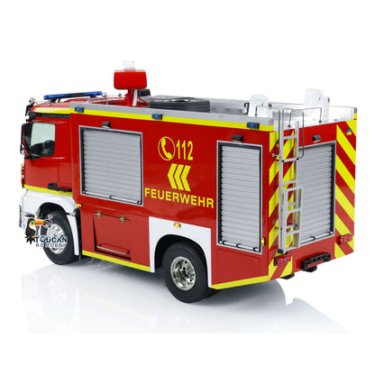 4x2 1/14 RC Feuerwehrfahrzeuge 3-Gang-Getriebe Funkgesteuertes Feuerwehrauto Drei-Gang-Getriebe Beleuchtungs- und Soundsystem