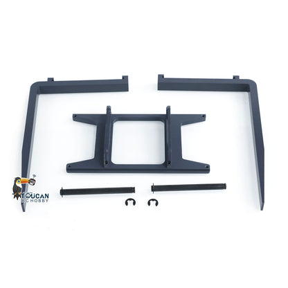 Manuelle Schnellwechslergabel aus Metall für JDModel JDM-198 ZW370 RC-Hydraulikladermodell DIY Funkgesteuertes Baufahrzeug